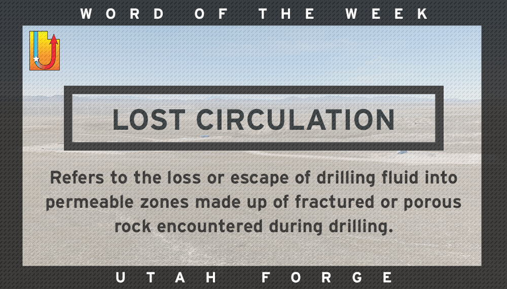 Word of the Week – Lost Circulation
