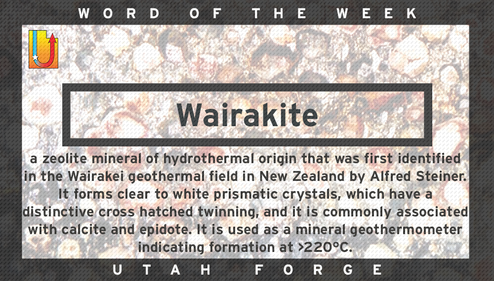 Word of the Week – Wairakite