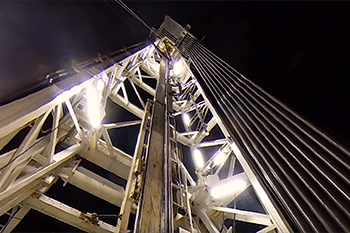 A 360 deg view around the rig