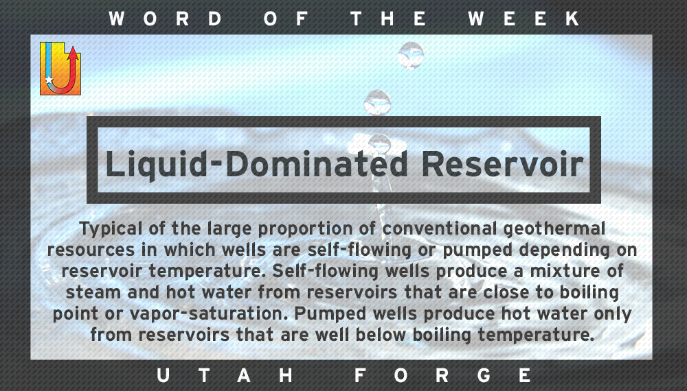 Word of the Week – Liquid-Dominated Reservoir
