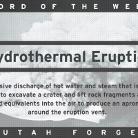 Word of the Week – Hydrothermal Eruption