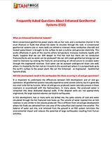 Enhanced Geothermal Systems (EGS)