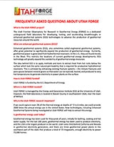 Utah FORGE FAQs