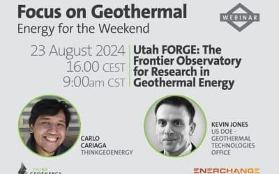Webinar – Utah FORGE overview, challenges, and future operations