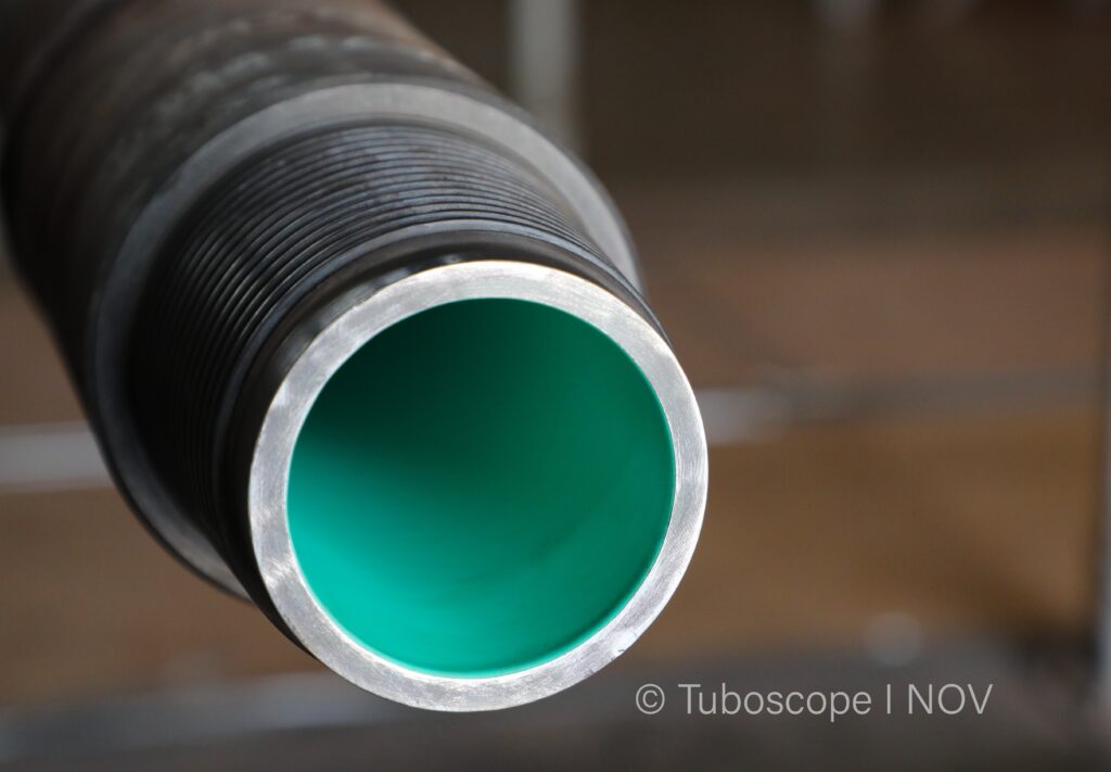 NOV-TK-340TC-1024×711 The NOV TK-340TC insulative drill pipe coating (source: NOV)